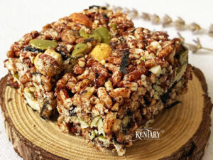 HEALTHY NUT AND RICE CAKE